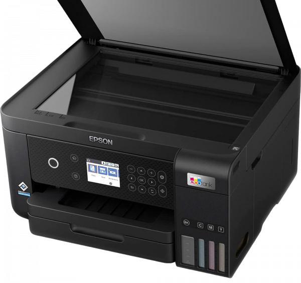 ��� ����������� ���������� A4 Epson L6260, Black, WiFi, 4800�1200 dpi, �������, �� 33/20 ���/��, ��-����� 6.1 ��, USB / Lan, ��������� ����, ������� Epson 101 (C11CJ62404) - �������� 3
