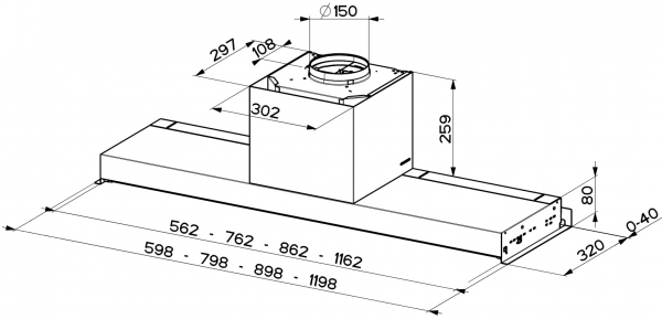 ������� Faber In-Nova Touch Bk/X A90 (305.0611.153) - �������� 3