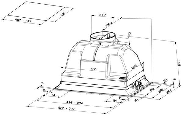 Faber ������� ���������, 70��, 968�.���/���, Inka Plus Hcs X A70, ���� 305.0602.050 - �������� 2