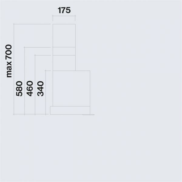 ������� Falmec VIRGOLA No-Drop Touch 90 inox (800) - �������� 9