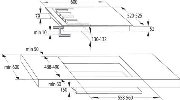 ������� �������� ����������� GORENJE GW 641 EXB (BG6HB-G0B) (737661) - �������� 9
