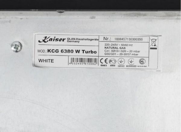 ������� �������� ����������� Kaiser KCG 6380 W Turbo - �������� 5