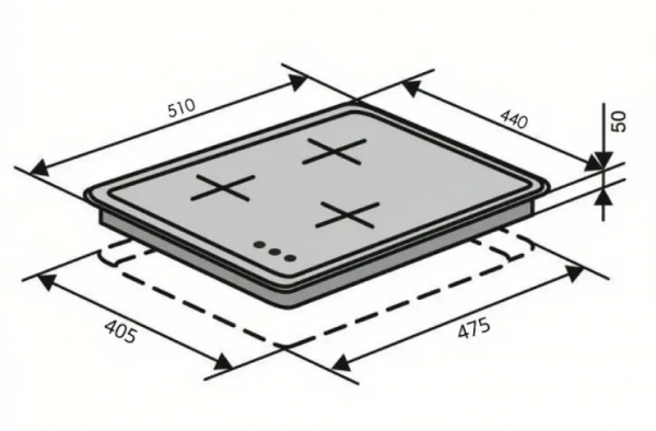 ������� �������� ����������� VENTOLUX HG430-B3 S (WH) - �������� 4