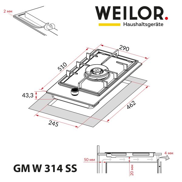    WEILOR GM W 314 SS -  10
