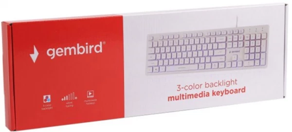 ��������� Gembird KB-UML3-01-W-UA ��������� ���������, 3-� ��������� ����������� �����, ���� ���� - �������� 6