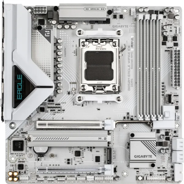   Gigabyte B850M EAGLE WF6E ICE (sAM5, AMD B850, DDR5) -  1