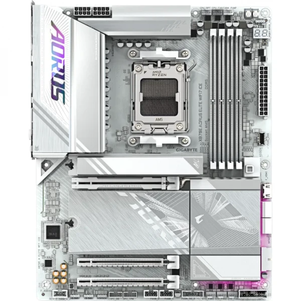 ����������� ����� GIGABYTE X870E AORUS ELITE WF7 ICE (sAM5, AMD X870E, DDR5) - �������� 1