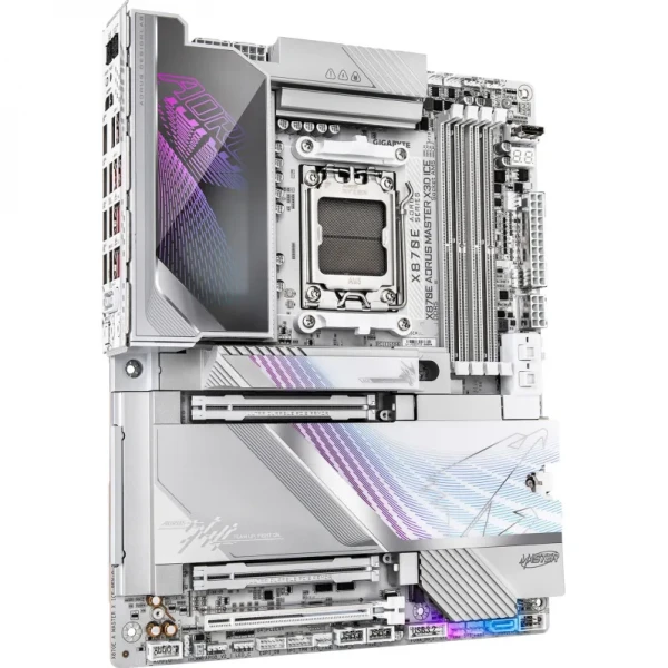 GIGABYTE M���������� ����� sAM5 AMD X870E 2xHDMI/2xUSB4 Typ e-C 5xM.2 (10&5)GbE LAN ATX  X870E AORUS MASTER X3D ICE - �������� 2