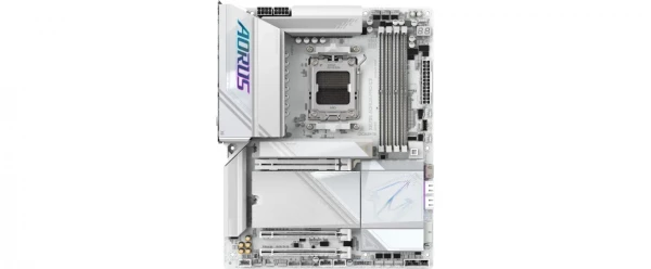 GIGABYTE M���������� ����� sAM5 AMD X870 HDMI 2xM.2  USB4.0  2.5GbE LAN Mini-ITX X870I AORUS PRO ICE - �������� 1