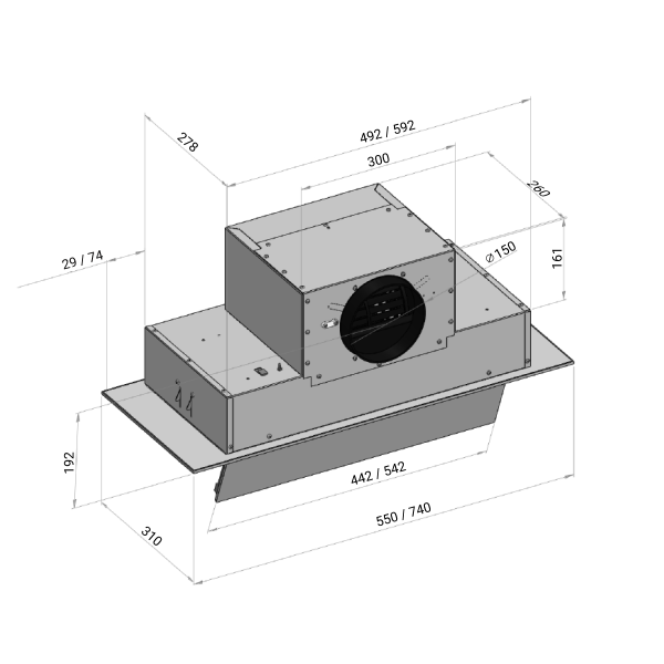 ������� BEST CHEF Glass Box 1100 Black 74 - �������� 6
