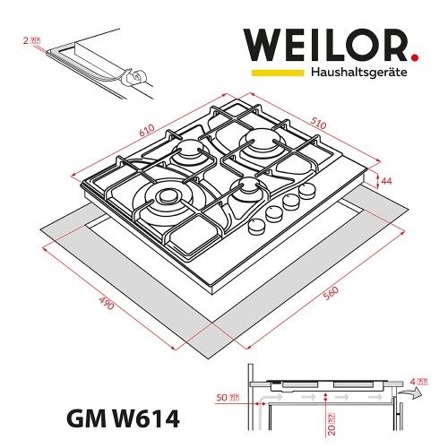 ������� �������� ����������� WEILOR GM W614 SS - �������� 8