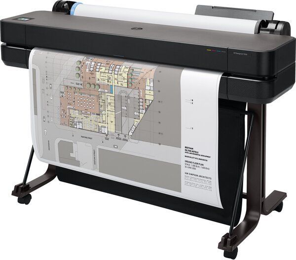 ������� HP DesignJet T630 36" � Wi-Fi (5HB11A) - �������� 5
