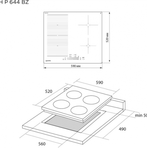 ���������� �������� �������� PYRAMIDA IH P 644 BZ - �������� 6