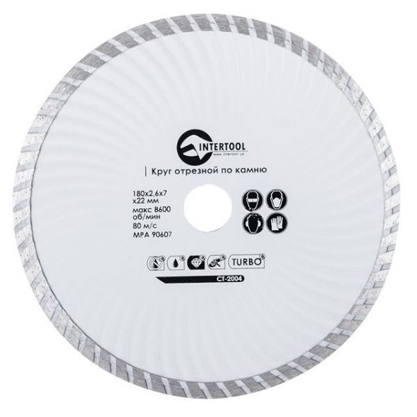 ���� �������� Turbo, �������� 180 ��, 16-18% INTERTOOL CT-2004 - �������� 1