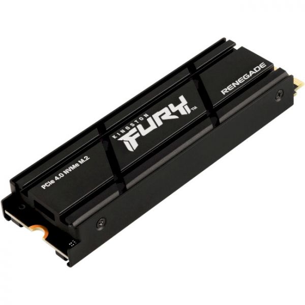 SSD  KINGSTON Fury Renegade w/Heatsink 2TB PCIe 4.0 NVMe M.2 (SFYRDK/2000G) -  3