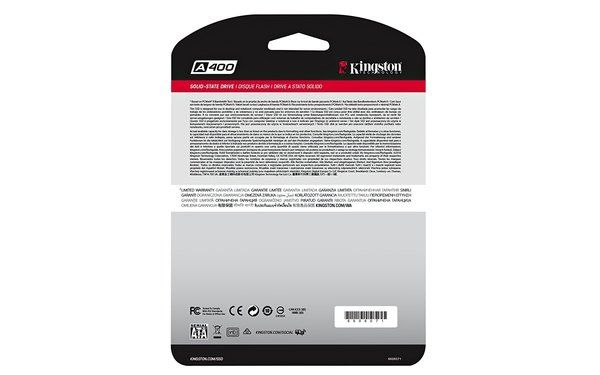 SSD ���������� Kingston SSDNow A400 480Gb SATA3 2.5" TLC (SA400S37/480G) - �������� 5