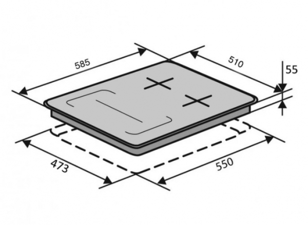 ��������������� �������� ����������� VENTOLUX HG622 D11 CS (BK) - �������� 7