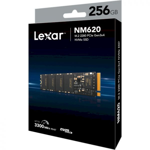 SSD  Lexar NM620 256Gb M.2 PCI-E 4x 3D TLC (LNM620X256G-RNNNG) -  8