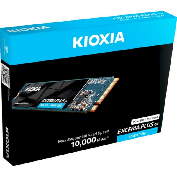 ����������� SSD 1TB Kioxia Exceria Plus M.2 2280 PCIe 4.0 x4 TLC (LVD10Z001TG8) - �������� 5