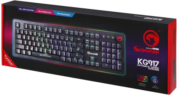 ���������� Marvo KG917 Multi-LED Mechanical Blue Switch USB - �������� 6