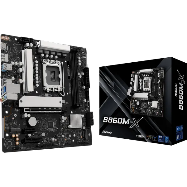 M���������� ����� ASRock B860M-X (s1851, Intel B860, DDR5) - �������� 5