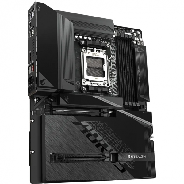 GIGABYTE M���������� ����� sAM5 AMD B850 HDMI 4xM.2 5GbE LA N ATX  B850 AORUS STEALTH - �������� 2