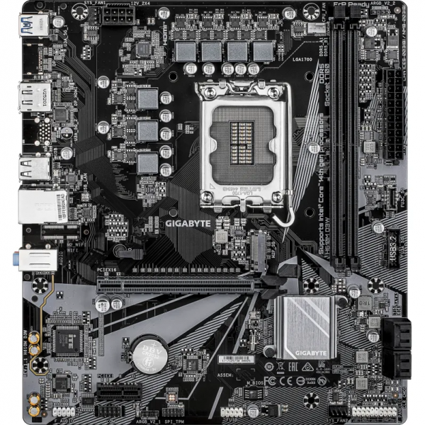 GIGABYTE M���������� ����� s1700 Intel H610 HDMI/DP 1xM.2 G bE LAN mATX  H610M D3W - �������� 2