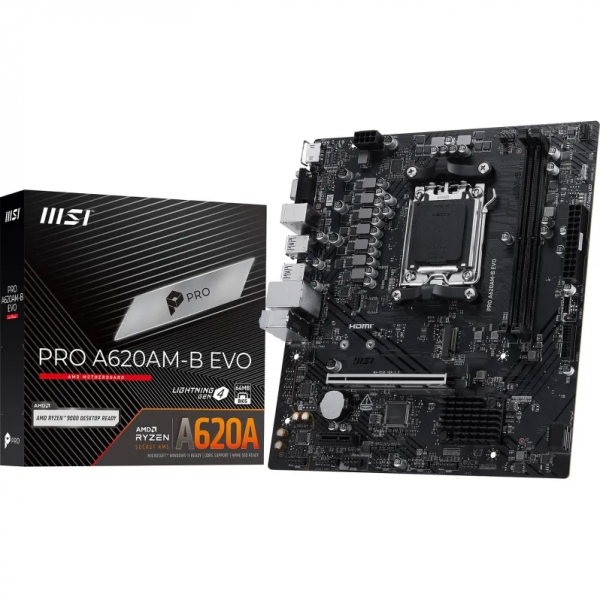 ����������� ����� MSI PRO A620AM-B EVO (sAM5, AMD A620A, DDR5) - �������� 4