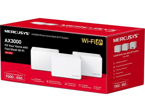 ������������� Mercusys HALO H80X 3PK (HALO-H80X-3-PACK) - �������� 3