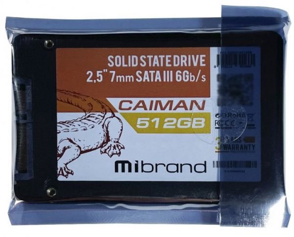  SSD 2.5" 512GB Mibrand (MI2.5SSD/CA512GB) -  3