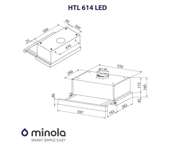 ������� Minola HTL 614 BL LED - �������� 7