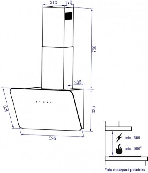 ������� MINOLA HVS 6652 BL 1000 LED - �������� 7