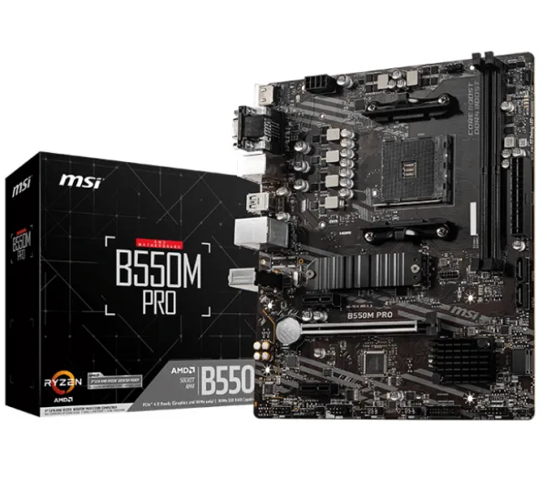 ����������� ����� MSI B550M PRO (B550, s-AM4, DDR4) - �������� 5