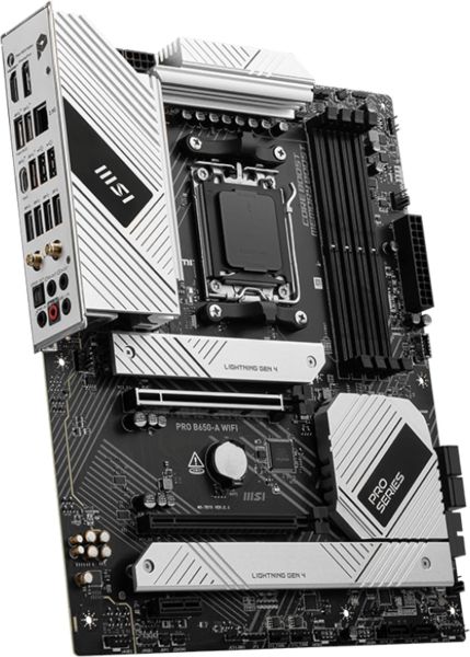 �������c��� ����� MSI PRO B650-A WIFI sAM5 B650 4xDDR5 M.2 HDMI DP WiFi BT ATX 911-7D75-013 - �������� 4