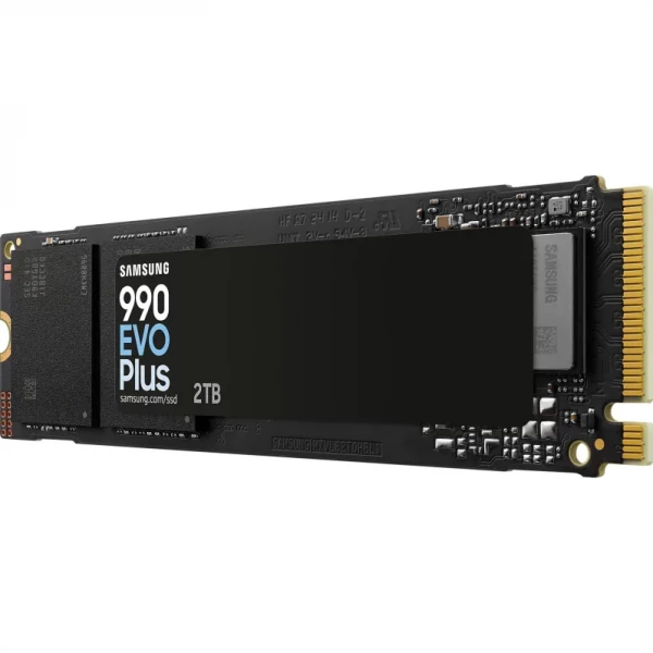 SSD  Samsung 990 Evo Plus 2Tb PCI-E 5.0 x2 M.2 2280 3D TLC (MZ-V9S2T0BW) -  3