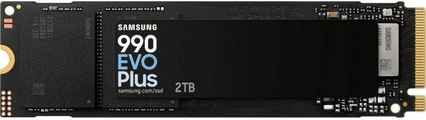 SSD  Samsung 990 Evo Plus 2Tb PCI-E 5.0 x2 M.2 2280 3D TLC (MZ-V9S2T0BW) -  1