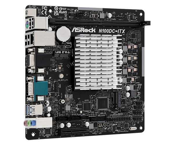   ASRock N100DC-ITX Intel Quad core N100 (N100DC-ITX) -  4