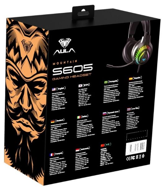 ����i���� Aula S605 Wired gaming headset Black (6948391235202) - �������� 7