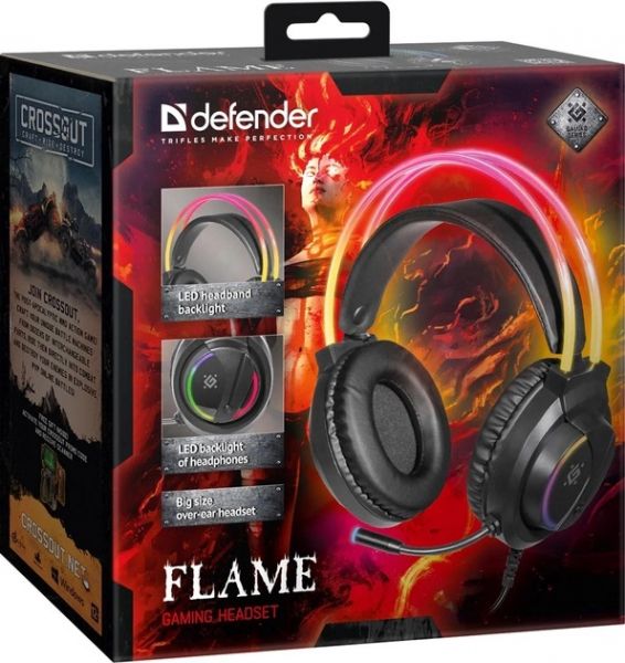 ��������� Defender Flame RGB (64555) Black - �������� 8