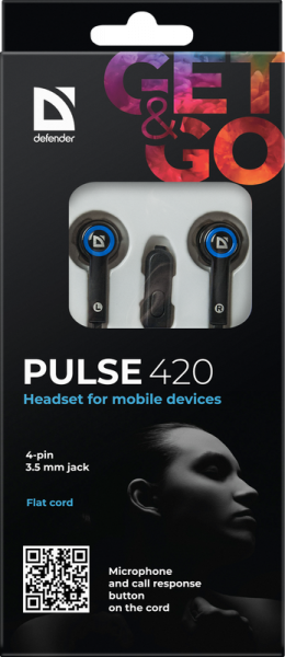 ��������� Defender Pulse 420 Black-Blue (63423) - �������� 7