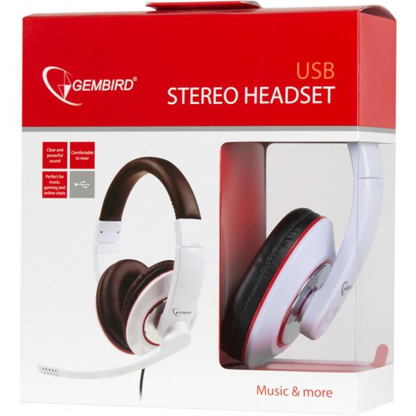 ��������� Gembird MHS-U-001 White - �������� 4