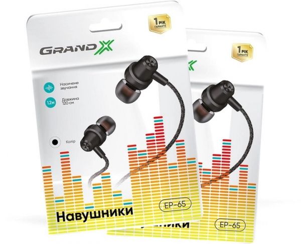 ��������� Grand-X EP-65B Black - �������� 2