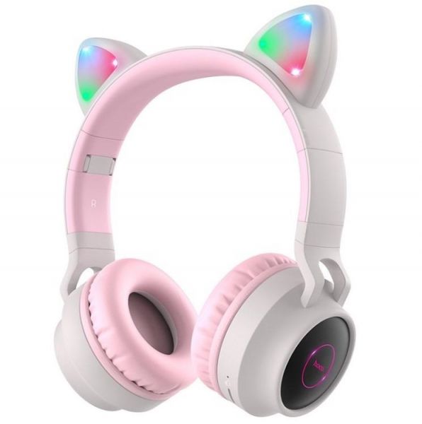��������� Hoco W27 Cat Ear Grey/Pink (W27GP) - �������� 1