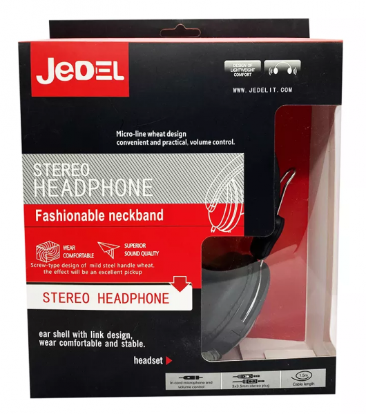 ��������� Jedel JD-868 Black/Red - �������� 5