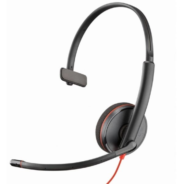�������� Poly Blackwire 3215 Mono Office Headset Black (8X227AA) - �������� 2