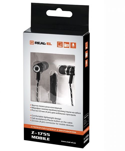 ��������� REAL-EL Z-1755 Mobile Black-White - �������� 7