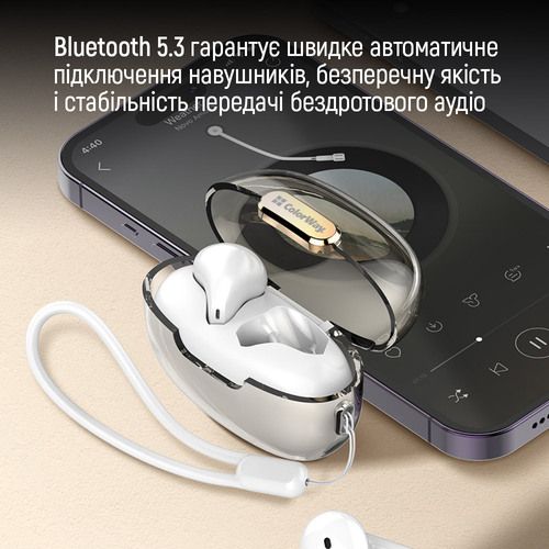 �������� �olorWay Slim TWS-2 Earbuds White - �������� 14