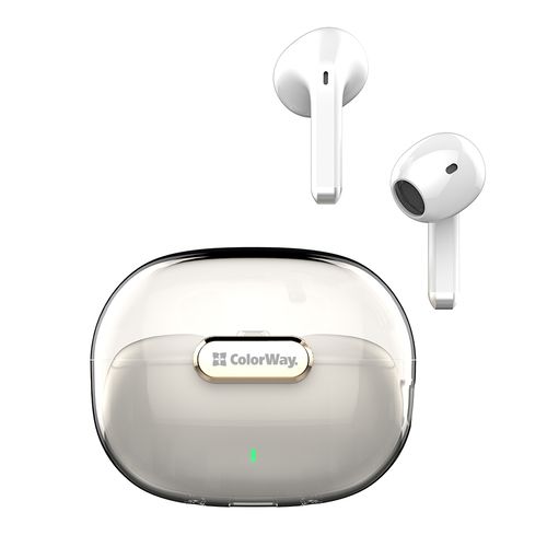�������� �olorWay Slim TWS-2 Earbuds White - �������� 1