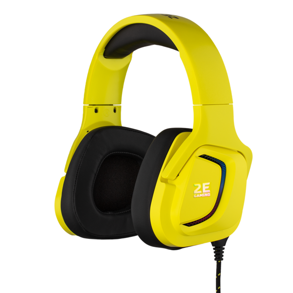  2E Gaming HG340 RGB USB 7.1 Yellow (2E-HG340YW-7.1) -  2