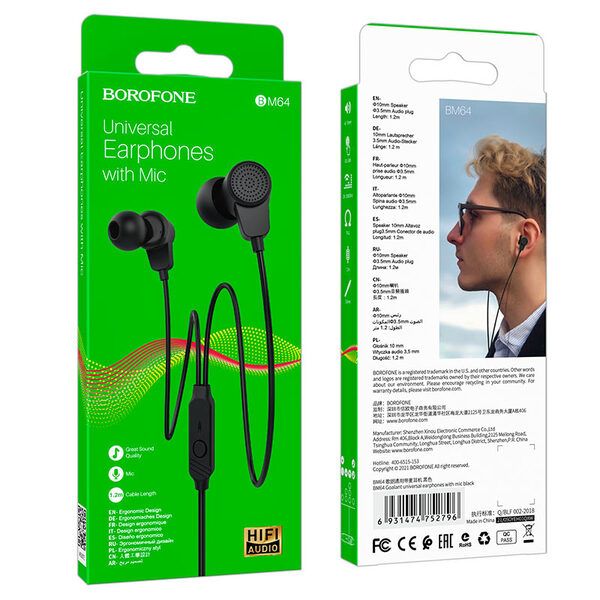 �������� Borofone BM64 Goalant Black - �������� 5